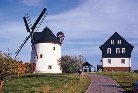 Die Windmühle in Sohland am Rothstein